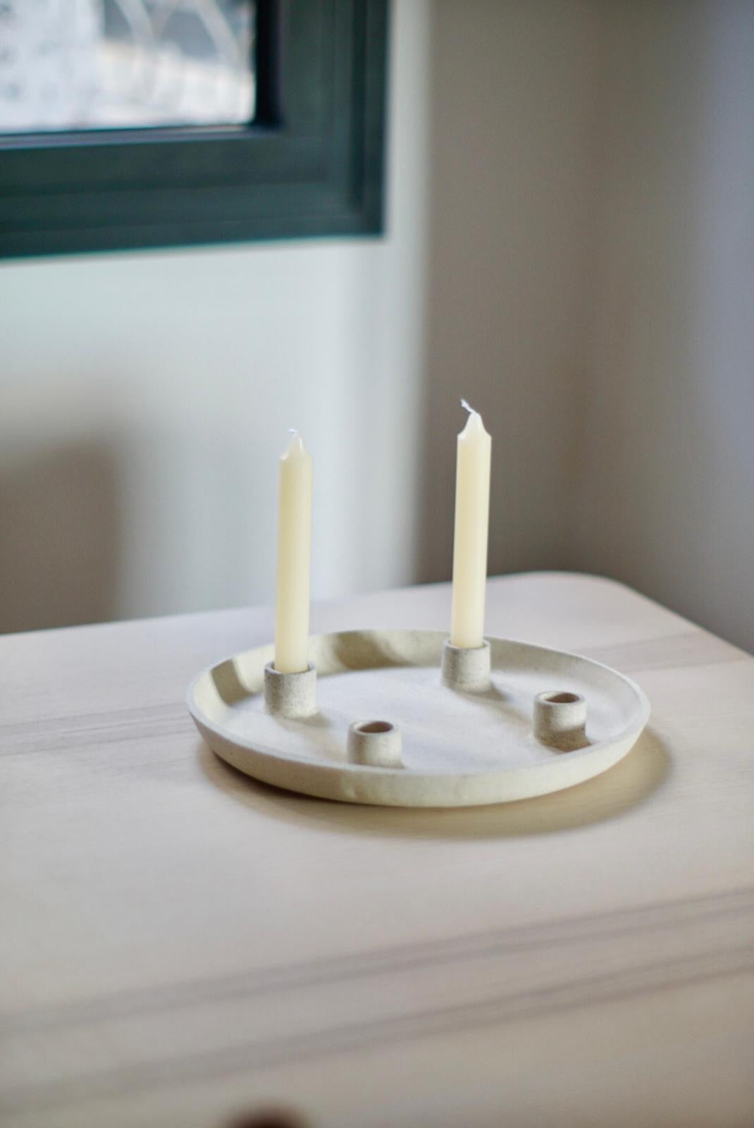 Runder Adventskerzenhalter - limitierte Auflage