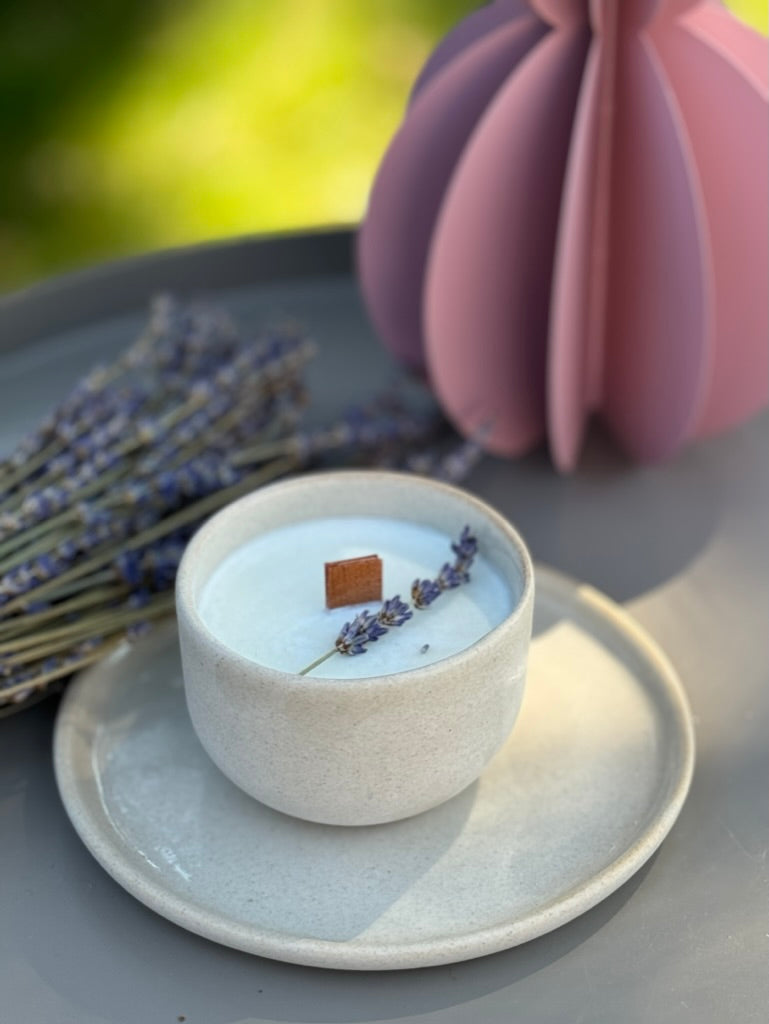 Lavender candle